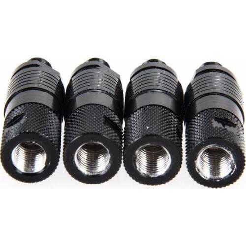 4Pcs/Set Carp Fishing Connector Pod Quick Release Connector Easy To Install To Bank Aluminum alloy Rod Stick Bite Alarms New