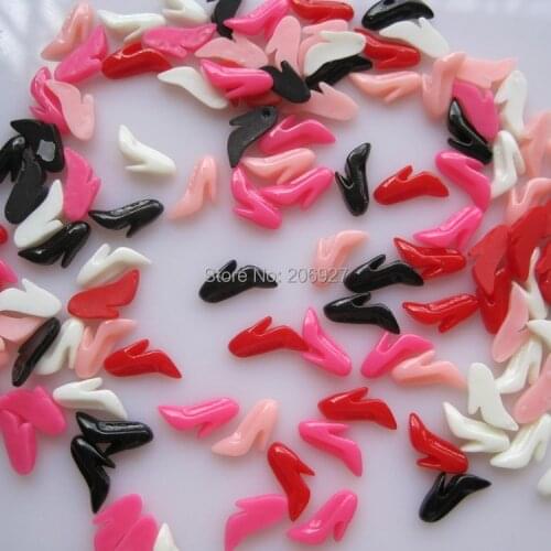 #51 30pcs Cute Mix Cartoon Shape Nail Resin Decoration Outlooking