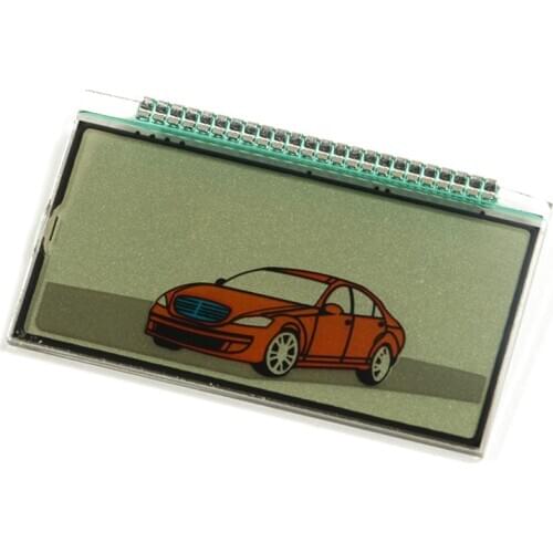 LCD display for Russian Logicar 4 way Car Alarm System Scher-Khan Logicar 3/4 lcd remote control Key Fob Chain Scher Khan