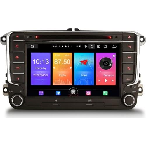 7" Android 10.0 OS Car DVD Multimedia System Player GPS Radio for Skoda Superb 2008-2015 & Rapid 2012-2013 & Roomster 2003-2015