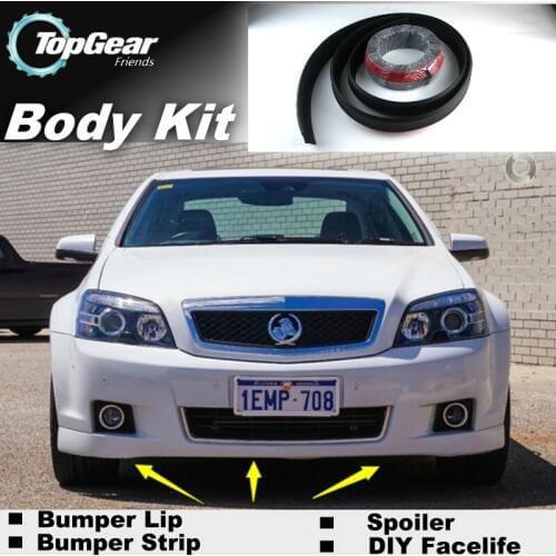 Bumper Lip Lips For Holden Statesman Caprice WM WN / TopGear Shop Spoiler For Car Tuning / TOPGEAR Body Kit + Strip
