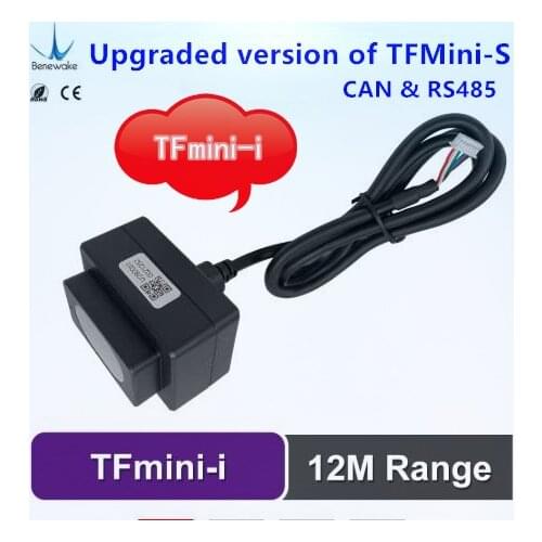 Benewake New version TFmini-i Lidar Range Finder Sensor Module TOF Single Point Micro Ranging CAN & RS485 0.1-12m
