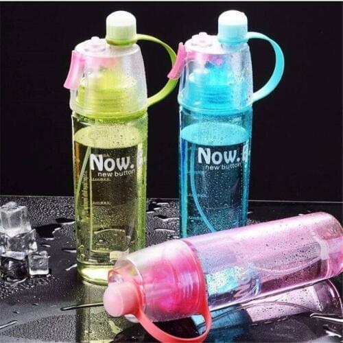 600ML Hot Cold Spray Sport Drinking Water Bottle Outdoor Riding Bottles With Nozzle For Tour Outdoor Bicycle Drinkware BPA Free