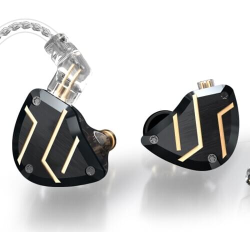 CCA C10pro 4BA+1DD Hybrid In Ear Earphones HIFI Metal Earbud gaming earbuds with microphone bass earbuds