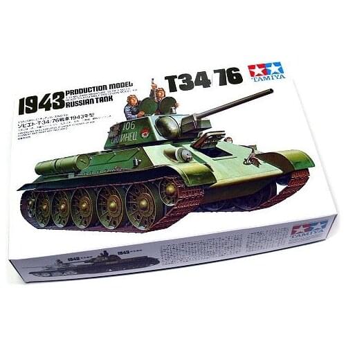 Tamiya model 35059 1/35 T34/76 1943 plastic model kit