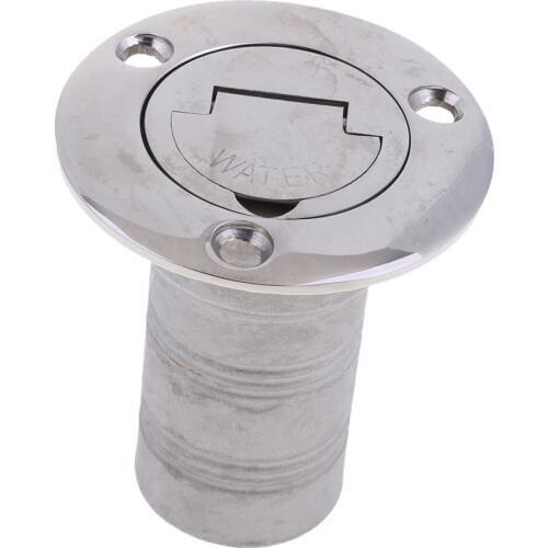 Boat Deck Filler 1-1/2" Water - Tank Deck Fill Marine 316 Stainless Steel
