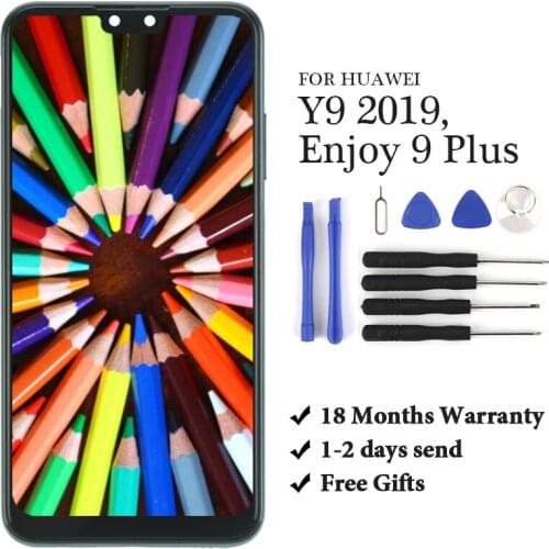 LCD For Huawei Y9 2019 Screen Replacement OEM Display For HW Enjoy 9 Plus JKM-LX1 JKM-LX2 JKM-LX3 Lcd Touch Screen Y8S COG
