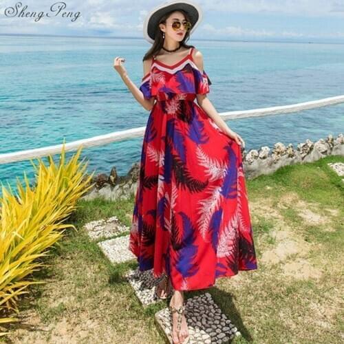 Sheng Peng Boho Summer Dresses