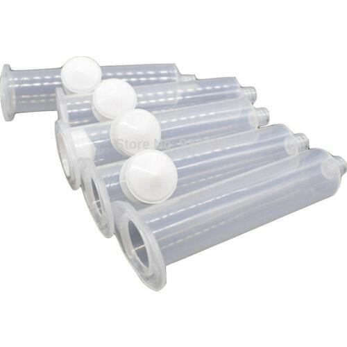 5pcs 30cc 30ml Dispensing Syringe Barrel Glue Adhesive Dispenser Tube Sealant Silicone Polypropylene Solder Paste Syringes