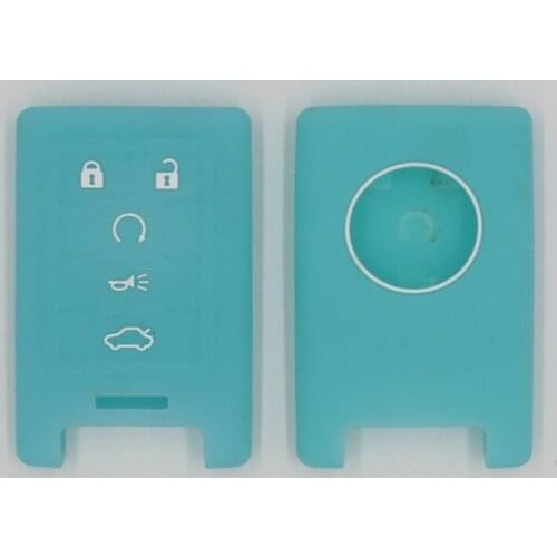 Key Cover Jacket Skin Silicone for Chevrolet Tahoe Suburban,Silicone Key Cover For GMC Yukon Buick Cadillac PLEASE CHECK KEY