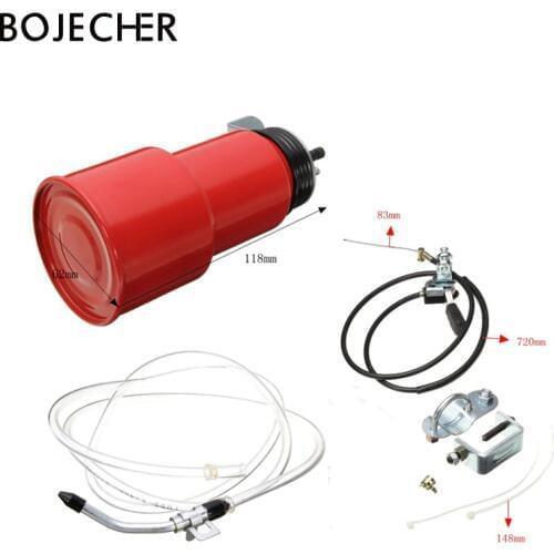 Newest Auto Hand Control Motorbike Lubricant Grease Lub Parts Motorcycle Chain Lubricator Oiler Maintenance Set Accessories