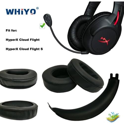 Replacement Earpads for HyperX Cloud Flight Flight S Headphones Headband Earmuff Sleeve Headset
