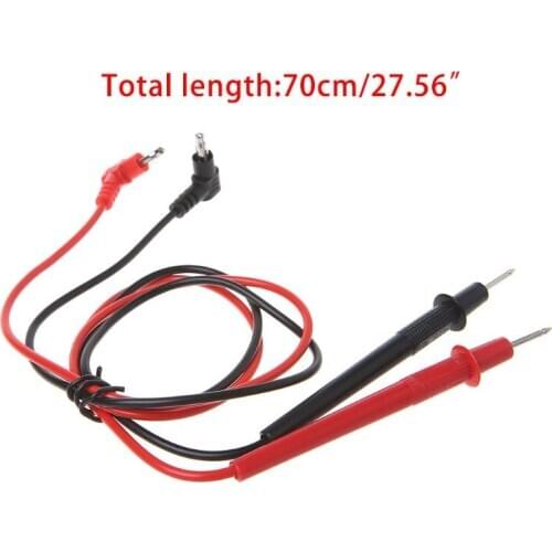 Universal Probe Test Leads Pin For Digital Multimeter Meter Needle Tip Multi Meter Tester Lead Probe Wire Pen Cable 10A 203C