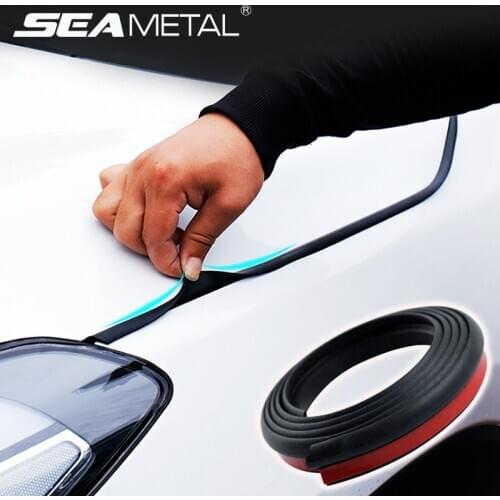 Car Hood Cover Edge Strip 4m Auto Engine Sealing Strips Universal Rubber Seals Strip for Sealant Waterproof Anti Noise Accessori