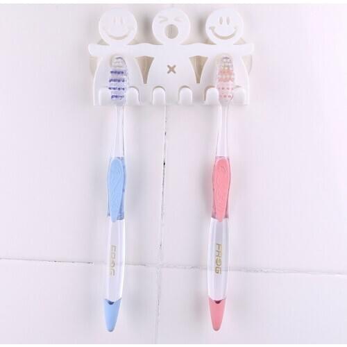 Bathroom Sets cute Cartoon Sucker Toothbrush Holder Tooth Utensil Hook Family Household Items Storage Rack
