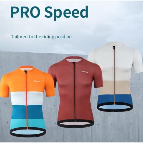 DONEN summer new cycling jersey short-sleeved quick-drying shirt mens bicycle mountain bike equipment clothing