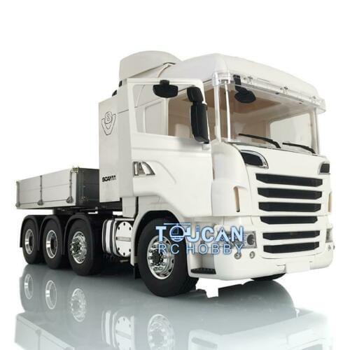 1/14 Hercul R730 Cab LESU Metal 8*8 Sca Chassis Tractor Truck W/ Radio Light THZH0686-SMT4