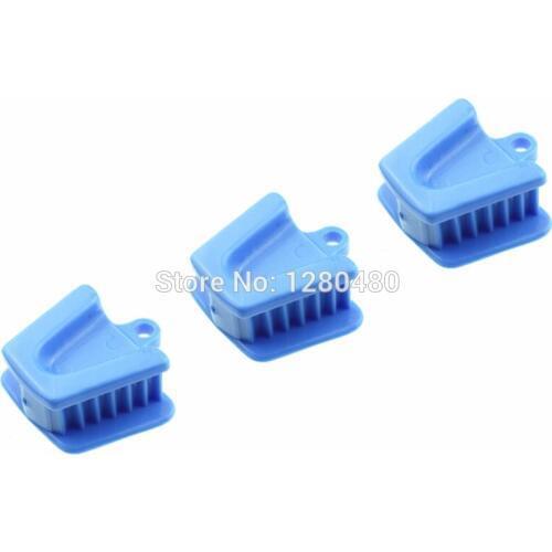 3 Pcs Dental Equipments Silicone Rubber Medium Size Mouth Opener Dentist Materials Intraoral Supporting Device
