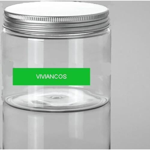 300Pcs/Lot 150ml 150g Face Cream Jars Pot Travel Plastic Empty 150ml Cosmetic Sample Containers with aluminum cap
