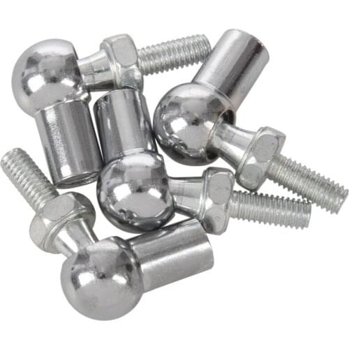 6Mm Male Female Thread L Shaped Ball Joint Rod End Bearings 4Pcs