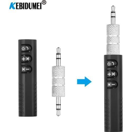Handsfree Bluetooth 5.0 Audio Receiver WIreless 3.5mm Jack Car Kit MP3 Music Adapter for Car Radio Mp3 Player Speaker Earphone