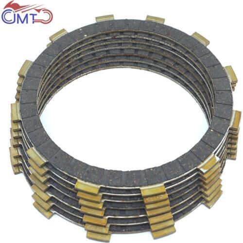 For Honda XR500R 83-84 XL600R 83-87 XR600R 85-00 NX650 88-89 VF700F Interceptor 84-85 Clutch Friction Disc Plate Kit 7P Set