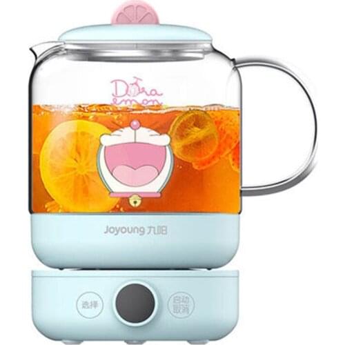 800W Electric Kettle 800ml Health Preserving Pot Cute Heating Kettle Flower Tea Maker British Imported Thermostat Mini Teapot