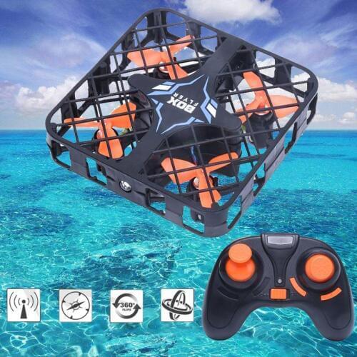 MiNi Drone With camera HD 2.4G 6 Axises Gyro 3D Flip RC Helicopter Headless mode Quadcopter With LED light One-click Return Dron