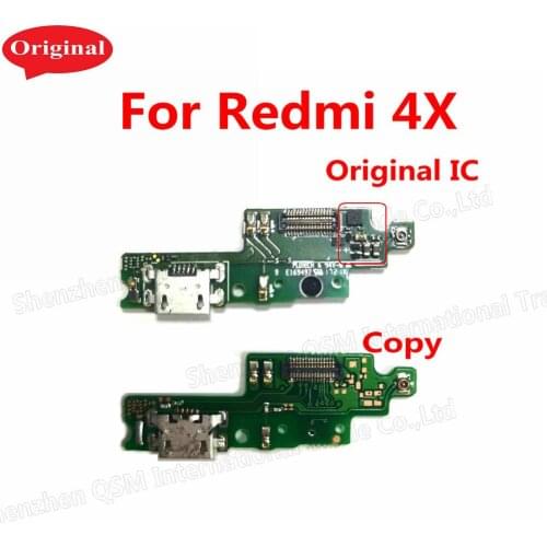 1PCS For XiaoMi Redmi 4X USB Flex Cable Port Charger Connector Dock Plug Board Component Replacement Spare Parts