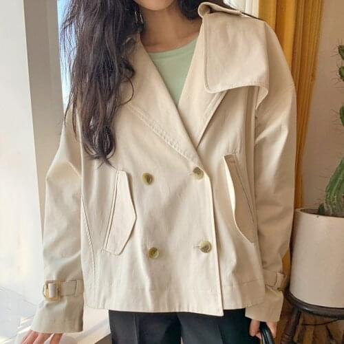 Palenda Women's Short Trench Coats