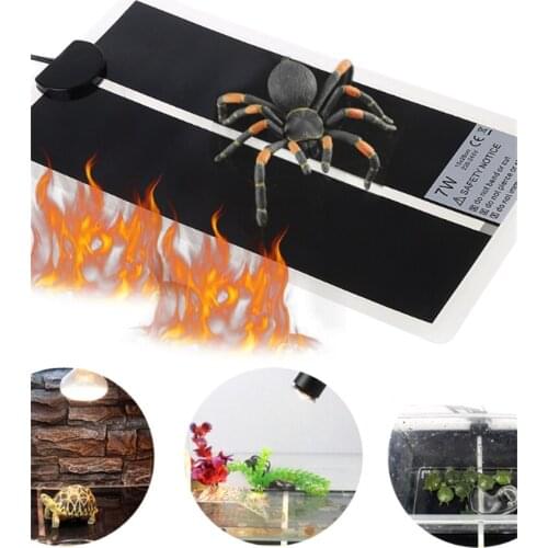 Adjustable Temperature Pet Heating Warmer Amphibians Bed Mat 220-240V EU Plug