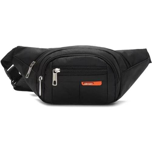 2020 New Unisex Waist Bag Men Women Nylon Bum Bag Travelling Phone Money Sports Bags Female Belt Bags Inclined Houlder Bag