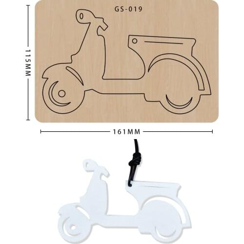 Diy Pendant Cutting Dies Wooden Scrapbooking Knife Mold Non-woven Cutting Suitable For Common Big Shot And Sizzix Machines