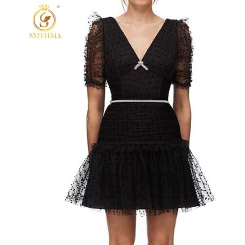 Летние платья в горошек SMTHMA China At AliExpress