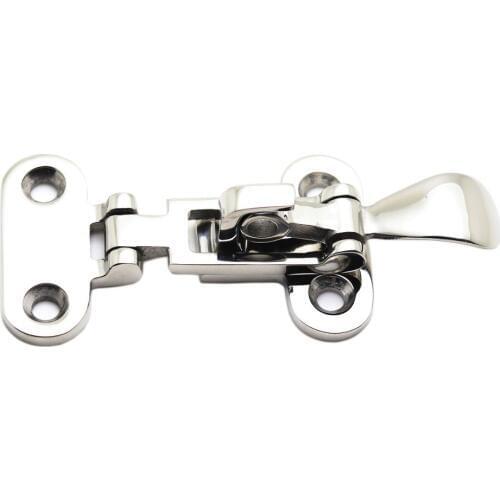 316 Stainless Steel Locking Buckle Hinge Hasp fibulae Agrafe Latch Fasteners for Marine Boat,Yacht,Barge,Catamaran