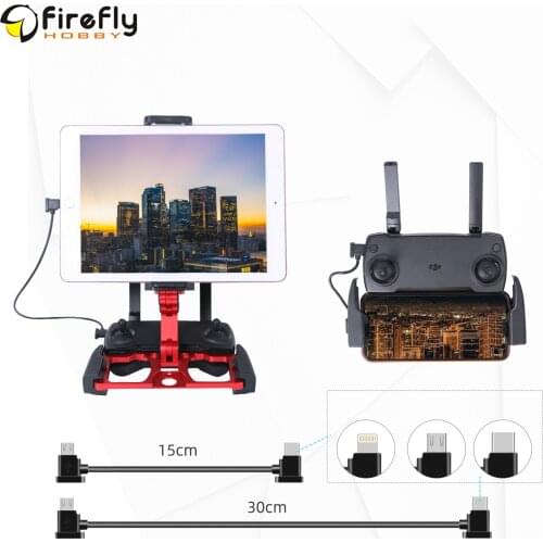 1pc Micro-USB to Lightning/TYPE-C/Micro-USB Data Cable Smartphone Tablet 15/30cm Line for MAVIC MINI/MAVIC 2/MAVIC PRO/MAVIC AIR