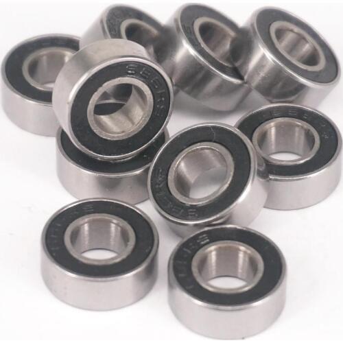 10pcs 699-2RS 9x20x6mm ABEC1 Thin-wall Shielded Deep Groove Ball Bearing