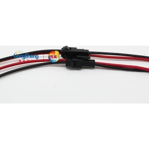 100pair led strip Connector 2pin 15cm Wire for Male/female Led Lamp Driver cable