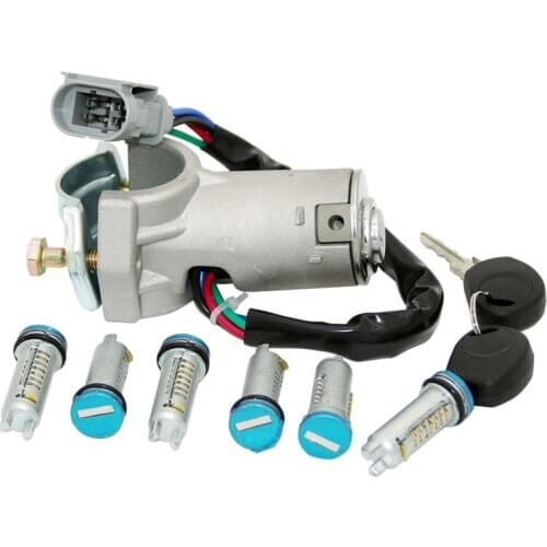 2992551 2991727 Ignition Barrel Key Ignition Switch Barrel Door Lock Barrel For Iveco Daily 2000-2006 Door Lock Set-6 Barrels