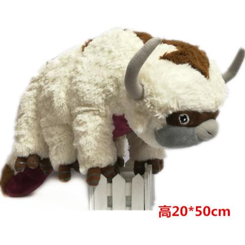 50CM Big Size Anime Avatar Last Airbender Appa Plush Soft Toy Stuffed Doll Toy Gift Children TV & Movie Character Plush Toys