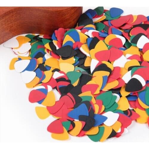 100 Pcs ABS Acoustic Ukulele Bass Electric Guitar Picks Plectrums Accessories