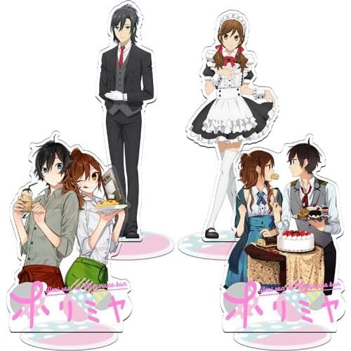 Anime Hori-san to Miyamura-kun Horimiya Izumi Hori Kyōk Acrylic Stand Figure Model Plate Display Table Decor Cosplay Cartoon Toy