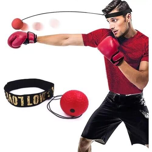Boxing Reflex Speed Punch Ball MMA Sanda Raising Reaction Hand Eye Training Gym Muay Thai Fitness Exercise Boxe Accessories