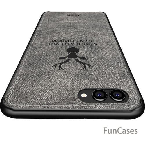 Huawei Nova 2s case cover Huawei Nova 2 back cover silicone edge deer pattern fabric shockproof case for Huawei Nova 2 Plus capa