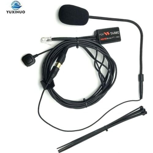 Handsfree Microphone Finger Remote 6 Pin Connector 6Pin PTT Mic for Car Radio Yaesu FT-7800 8800 8900 2800 FTM350 FT7800 FT8800