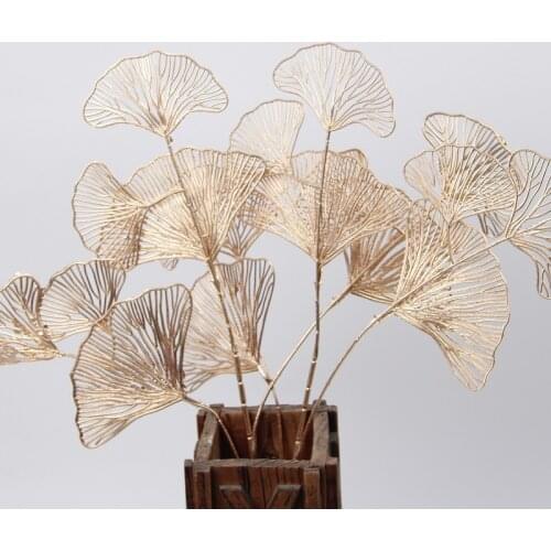 1pc Fan Leaf Simulation Plants Home Christmas Balcony Living Room Desk Decoration Wedding Party Flower Arrangement