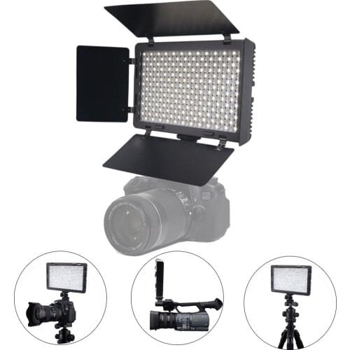 SLR Camera LED Photographic Lighting Color Temperature Adjustable Photographic Lighting Camera