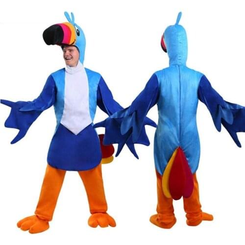 Halloween and Easter Toucan Parrot Cosplay Costume Adult Men Stage Performance Animal Birds Large-scale Event Advertising Suits