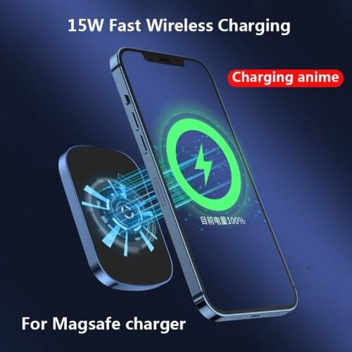 10000mAh Magnetic Power Bank For Magsafe Mobile Phone Battery 15W Fast Wireless Charging For iphone12Pro 12ProMax 12mini Charger