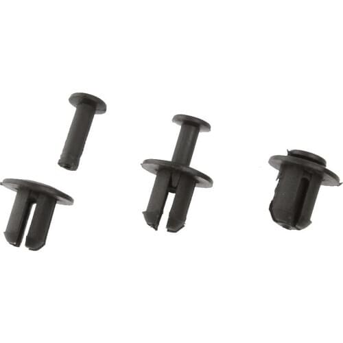 Nylon Push-Type Automotive Clips Rivet Retainer Fender Bumper Fasteners Clips 30PCS